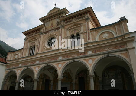 Locarno, Madonna del Sasso, Cardada und Cimetta, Tür Stockfoto