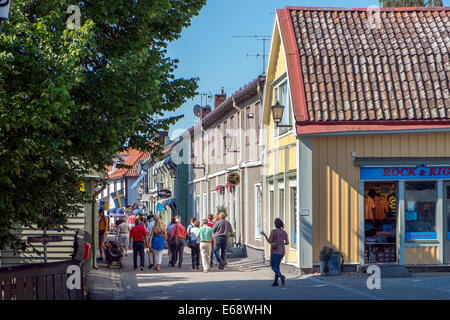 Sigtuna - die älteste Stadt in Schweden Stockfoto