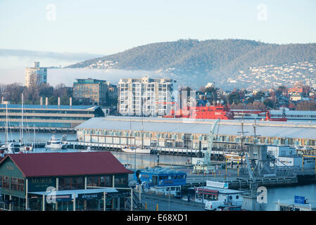 Elizabeth Street Pier, Hobart, Tasmanien Stockfoto