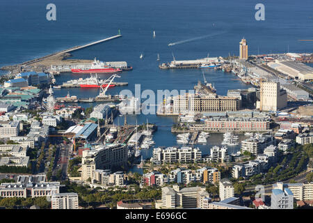Victoria und Alfred Waterfront, Cape Town, Western Cape, Südafrika Stockfoto