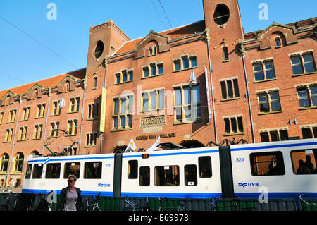 Beurs van Berlage, Amsterdam, Niederlande Stockfoto