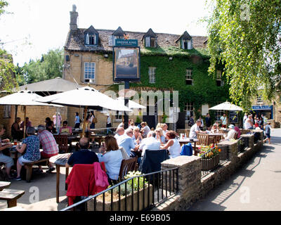 Hotel Old Manse, Bourton-on-the-Water, Gloucestershire, Großbritannien Stockfoto