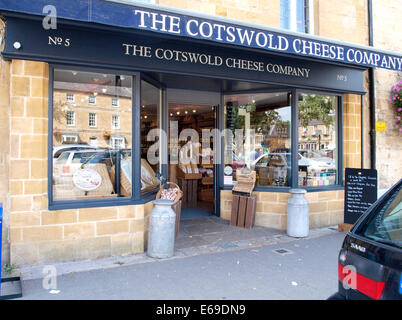 Cotswold Cheese Company, Moreton-in-Marsh, Gloucestershire, Großbritannien Stockfoto