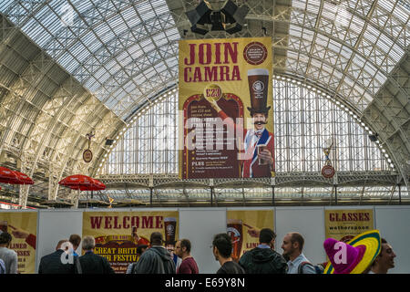 Great British Beer Festival, 2014. Stockfoto