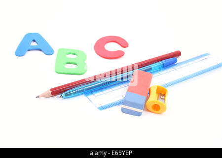 ABC, Grundschule Stockfoto