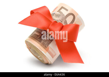 Geschenk, gewinnen, Geld, Geld-Geschenk Stockfoto