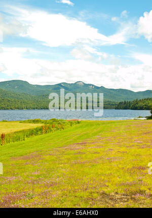 Lewey See im Adirondack State Park, New York Stockfoto