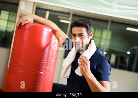 Sporttraining, Sportler, boxer Stockfoto
