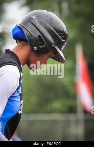 Haarlem, Niederlande. 17. August 2014. Weltmeisterschaft Softball, Haarlem, NL Bilder auf Sonntag, 17. August 2014 Credit: Jan de Wild/Alamy Live News Stockfoto