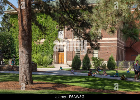 Campus der University of Montana, Missoula, Montana, USA Stockfoto