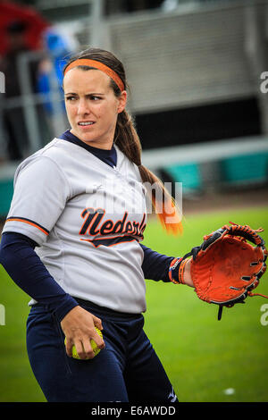 Haarlem, Niederlande. 17. August 2014. Weltmeisterschaft Softball, Haarlem, NL Bilder auf Sonntag, 17. August 2014 Credit: Jan de Wild/Alamy Live News Stockfoto