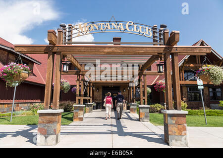 Montana-Club-Lounge-Restaurant und Casino, Missoula, Montana, USA Stockfoto