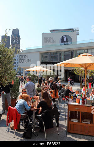 Bikini Berlin Haus Budapester Str Stockfoto