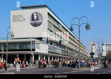 Bikini Berlin Haus Berlin Budapester Straße Stockfoto