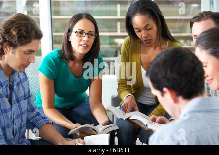Gruppe, lernen, Ausbildung, Lerngruppe Stockfoto