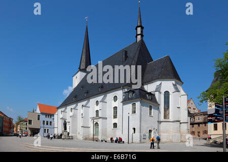 Weimar Thüringen Herderplatz Stadtkirche St. Peter Und Paul Herderkirche Stockfoto