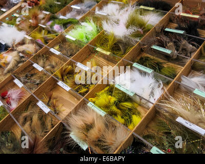 Angeln-Gang im Big R Ranch Store, Great Falls, Montana, USA Stockfoto