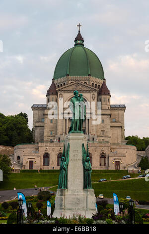 Oratoire SAINT-JOSEPH DU MONT-ROYAL (St.-Josephs Oratorium von Mont-Royal), Montreal, Kanada Stockfoto