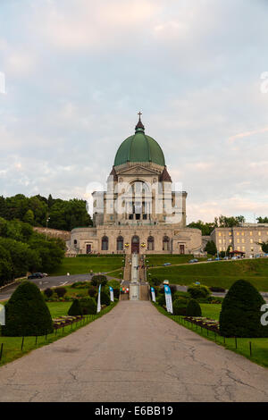 Oratoire SAINT-JOSEPH DU MONT-ROYAL (St.-Josephs Oratorium von Mont-Royal), Montreal, Kanada Stockfoto