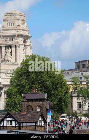 Großbritannien-Großbritannien-London die Mercantile Marine Ehrenmal Stockfoto