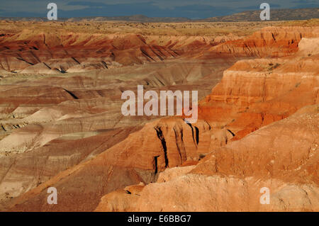 Sonnenuntergang, wenig Painted Desert, Winslow, Arizona, USA Stockfoto