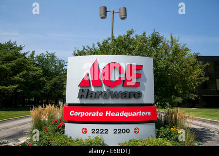 Das Hauptquartier der Ace Hardware in Oak Brook, Illinois. Stockfoto