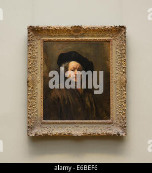 Rembrandt Selbstporträts, 1660, The Metropolitan Museum of Art, NYC Stockfoto