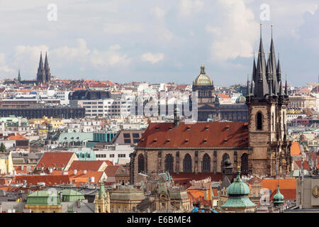 Prager Liebfrauenkirche vor der Týn Altstadt Prag Tschechien Stockfoto