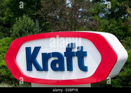 Der Hauptsitz von Kraft Foods Group, Inc., in Northfield, Illinois. Stockfoto