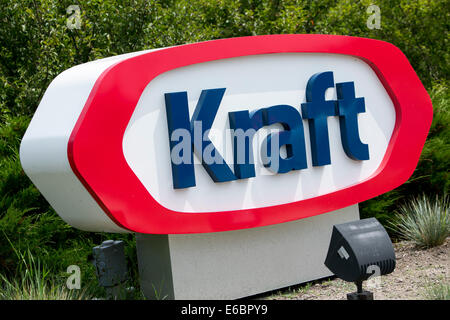 Der Hauptsitz von Kraft Foods Group, Inc., in Northfield, Illinois. Stockfoto