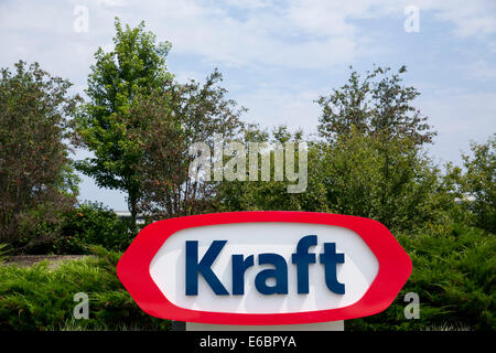 Der Hauptsitz von Kraft Foods Group, Inc., in Northfield, Illinois. Stockfoto