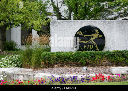 Das Hauptquartier der FTD Companies, Inc., auch bekannt als FTD in Downers Grove, Illinois. Stockfoto