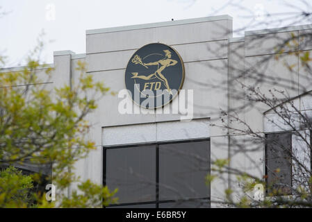 Das Hauptquartier der FTD Companies, Inc., auch bekannt als FTD in Downers Grove, Illinois. Stockfoto