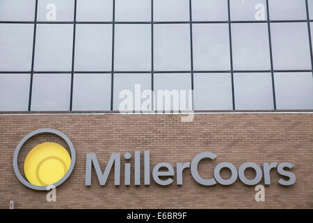 Die MillerCoors Brauerei in Milwaukee, Wisconsin.