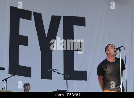 Big Day Out Sommer 2014 anlässlich der Arena Joondalup - Auftritte Featuring: Liam Gallagher, Beady Eye wo: Perth, Australien bei: 2. Februar 2014 Stockfoto