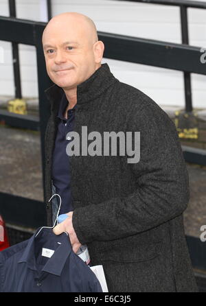 Prominente außerhalb ITV Studios Featuring: Ross Kemp Where: London, Vereinigtes Königreich bei: 4. Februar 2014 Stockfoto