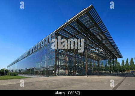 Solarkraftwerk Akademie Mont-Cenis in Herne-Sodingen, Ruhrgebiet, Nordrhein-Westfalen Stockfoto