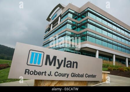 Der Hauptsitz von Mylan Laboratories Inc. in Canonsburg, Pennsylvania. Stockfoto