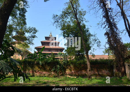 Patan Durbar Square befindet sich im Zentrum von Lalitpur Sub Metropolitan City in Nepal Stockfoto