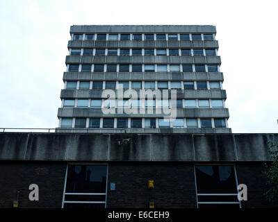 Betonbau in Manchester UK Stockfoto