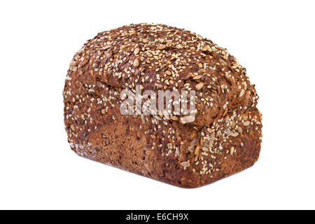 Brot mit Leinsamen Stockfoto