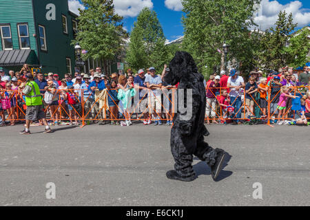 Fourth Of July Parade in Breckenridge Stockfoto