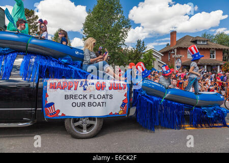 Fourth Of July Parade in Breckenridge Stockfoto