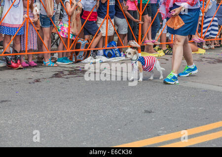 Fourth Of July Parade in Breckenridge Stockfoto