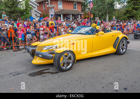 Fourth Of July Parade in Breckenridge Stockfoto