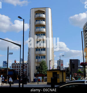 Stahl Wohnblock in London Stockfoto