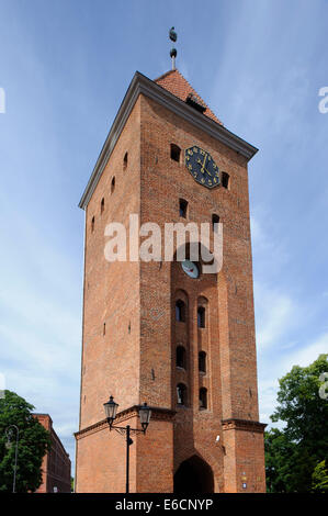 Markttor (Brama Targowa) in Elbing, Polen, Europa Stockfoto