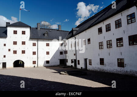 die mittelalterliche Burg in Turku, Finnland, Turun linna Stockfoto