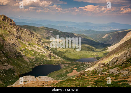 Idaho Springs, Colorado - The Chicago Seen auf Mt. Evans, einer der am leichtesten zugängliche hohe Gipfel im amerikanischen Westen. Stockfoto