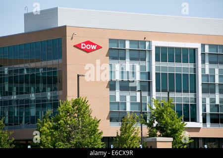 Der Hauptsitz von the Dow Chemical Company in Midland, Michigan/USA. Stockfoto